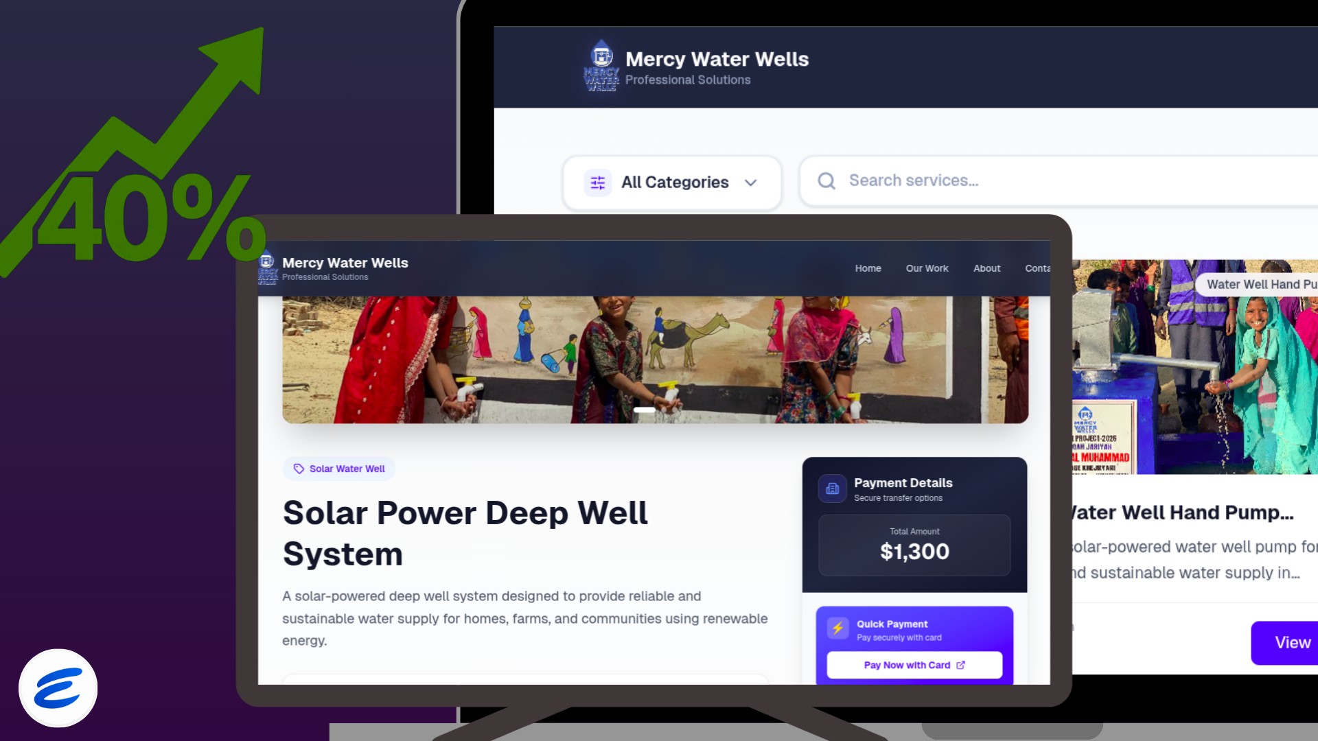 End-to-End Service Platform for Water Well Solutions